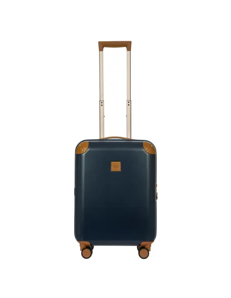 Trolley cabina in policarbonato Brics Amalfi blu