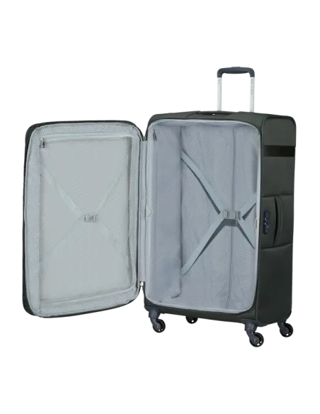 Trolley grande espandibile Samsonite Citybeat verde