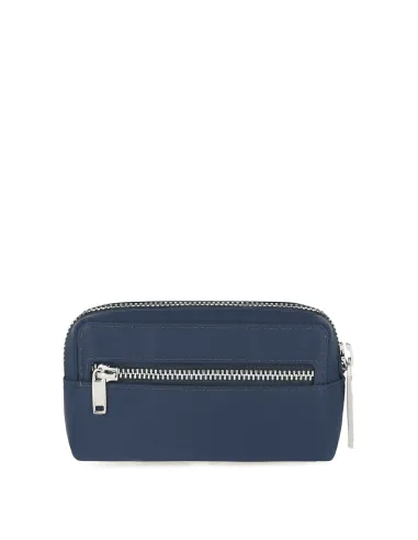 Key case in recycled fabric with two...