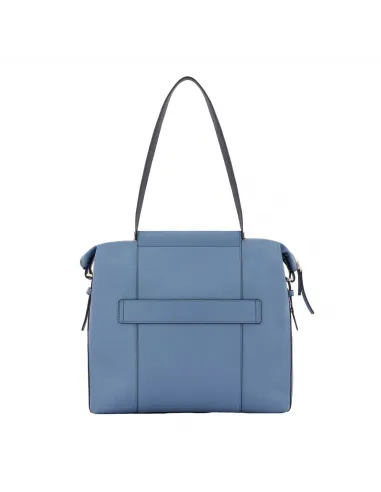 Piquadro Circle leder Einkaufstasche rot