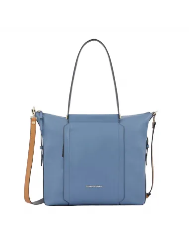 Piquadro Circle leder Einkaufstasche rot