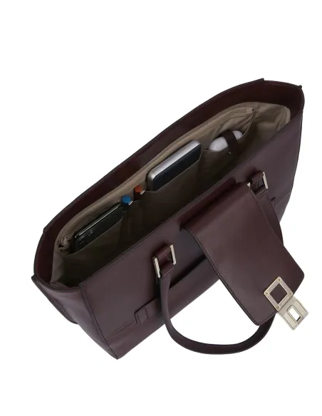 Piquadro Dafne Medium Shopping bag bordeaux