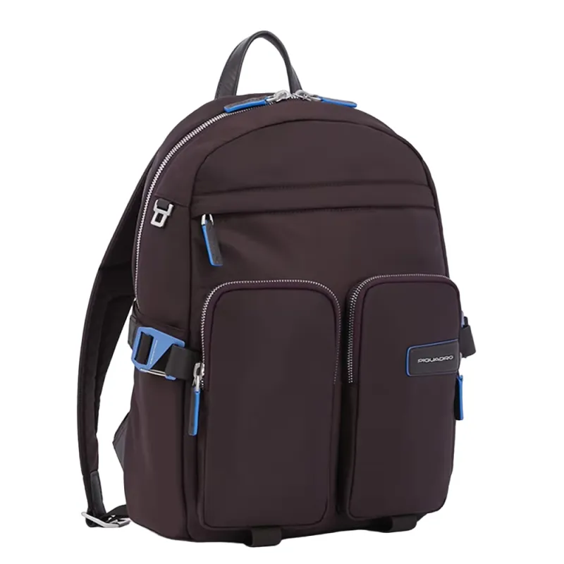 Zaino porta PC da 14" in tessuto rigenerato e pelle... 2