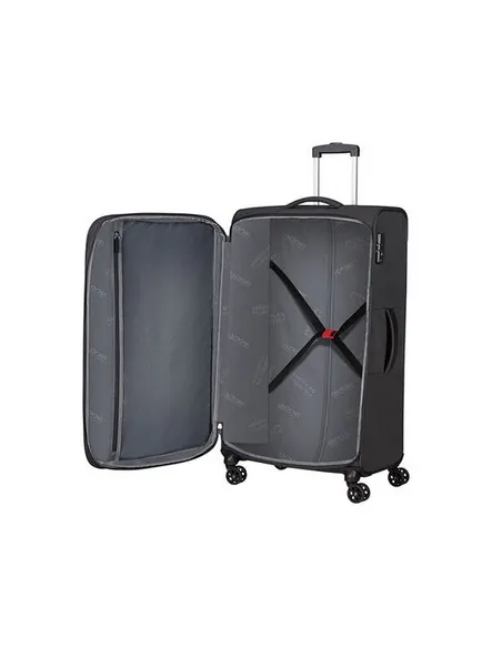 American Tourister Hyperspeed Large expandable trolley black