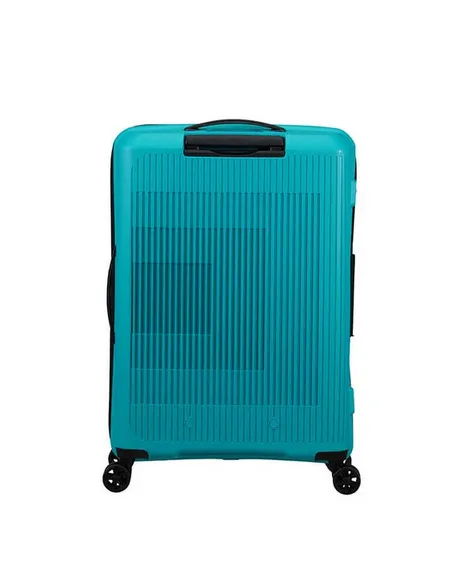 American Tourister Aerostep Medium expandable trolley Turquoise Tonic