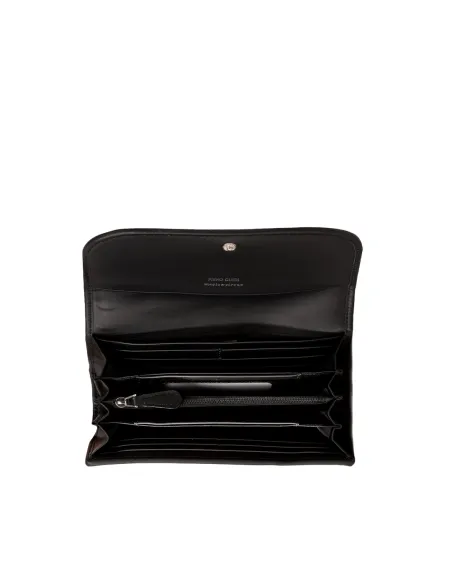 Piero Guidi Magic Circus wallet with flap, black