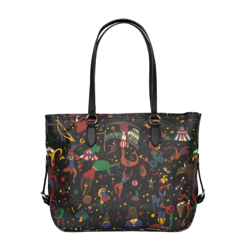 Piero Guidi Magic Circus shopping bag with zip fastener 2