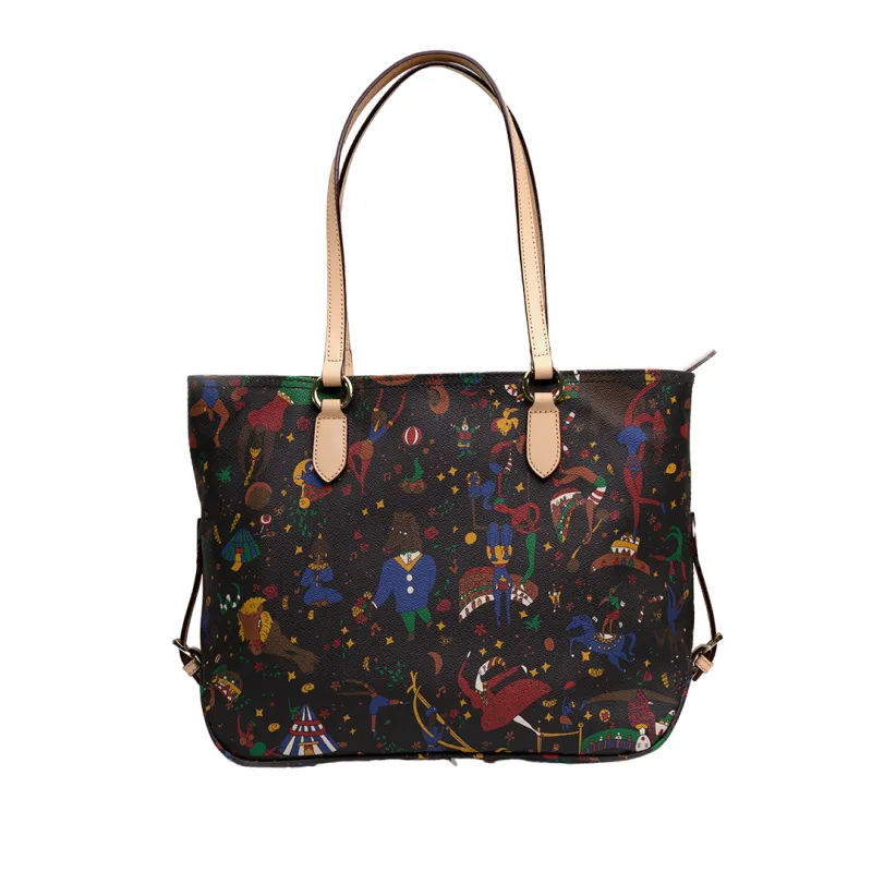 Piero Guidi Magic Circus Medium shopping bag brown 2