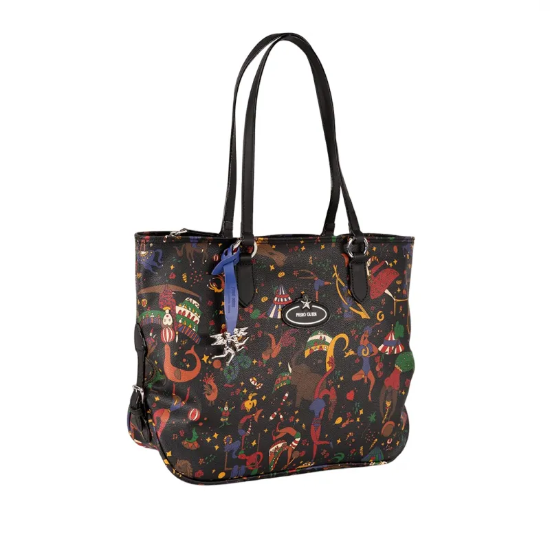 Piero Guidi Magic Circus Medium shopping bag black 2