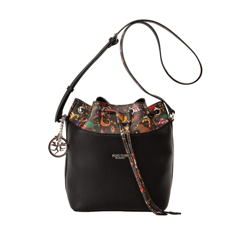 Piero Guidi Be Magic Bucket Bag, schwarz