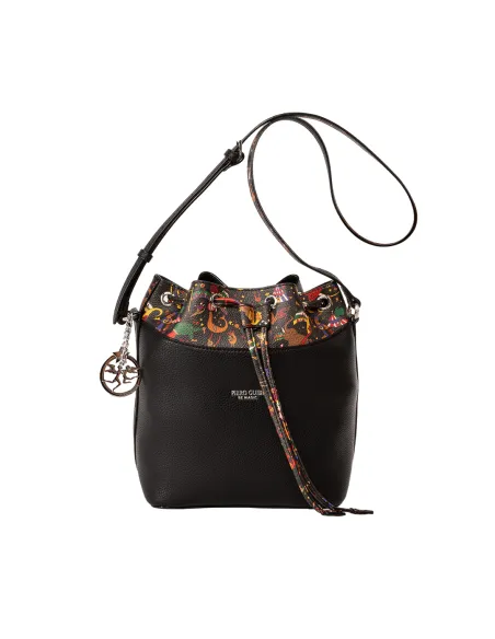 Piero Guidi BE Magic Bucket bag, black