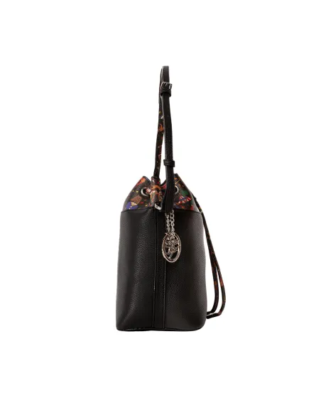 Piero Guidi BE Magic Bucket bag, black