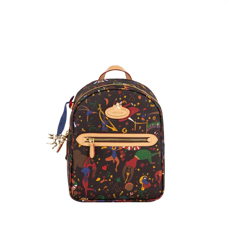 Piero Guidi Magic Circus Damenrucksack braun