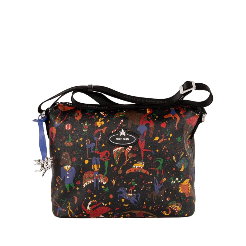 Piero Guidi Magic Circus small shoulder bag with zip...
