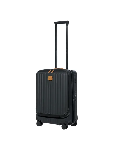 Trolley Brics Capri con tasca frontale nero