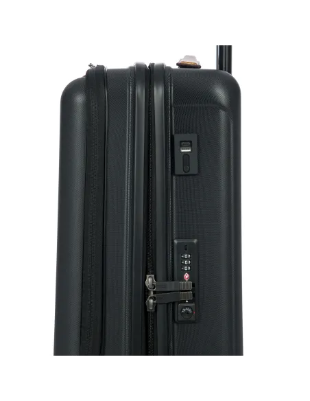 Trolley Brics Capri con tasca frontale nero