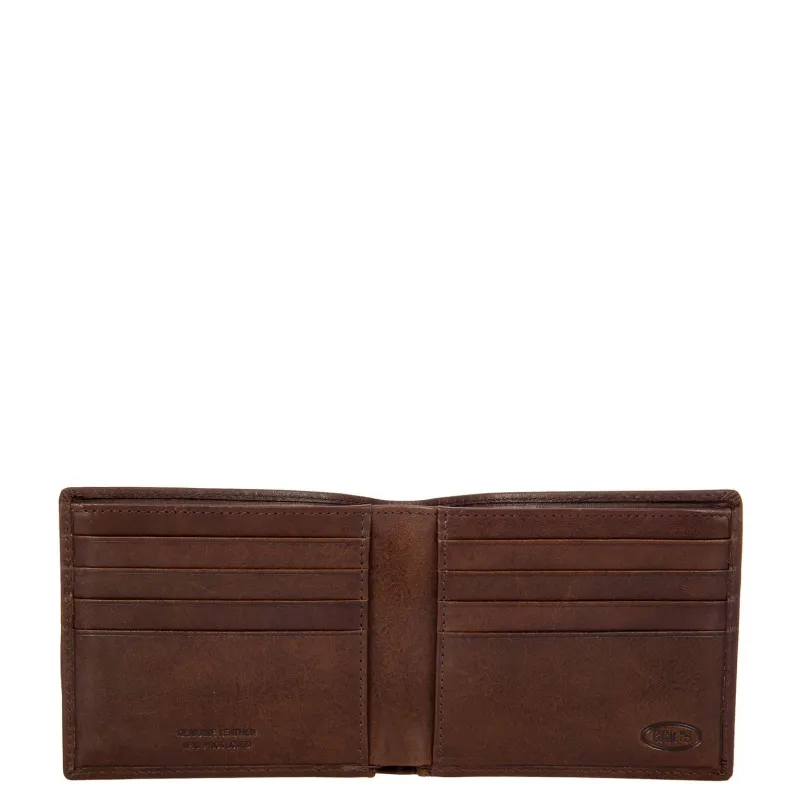 Bric's Monte Rosa Men's wallet dark brown