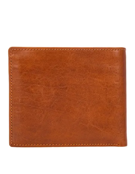 Bric's Monte Rosa Men's wallet with  coin pocket brown