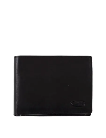Bric's Monte Rosa Men's wallet with  coin pocket black