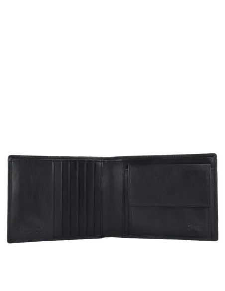 Bric's Monte Rosa Men's wallet with  coin pocket black
