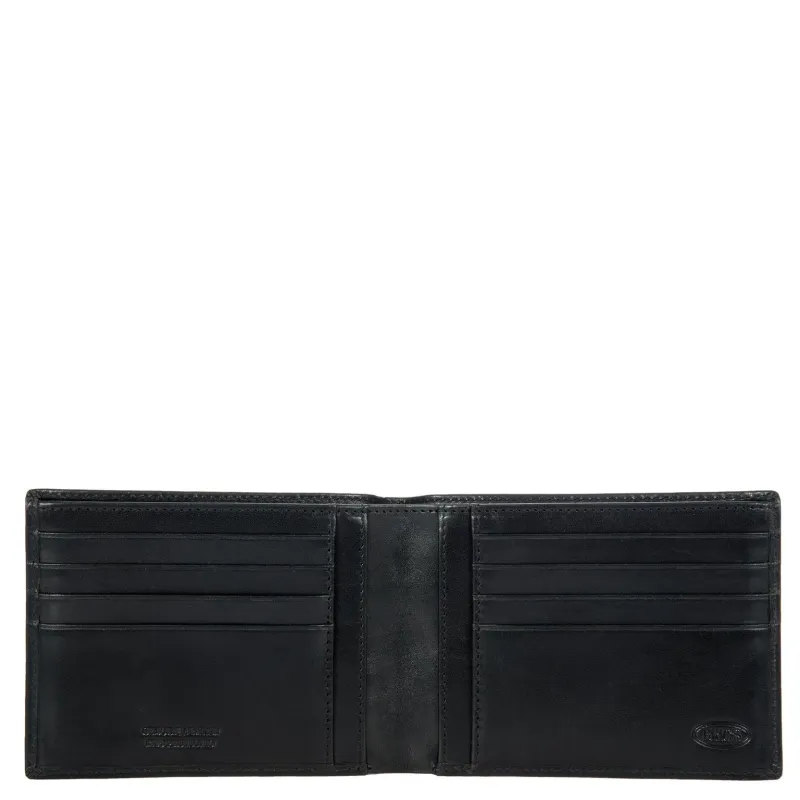 Brics Monte Rosa men's wallets with credit card slots black