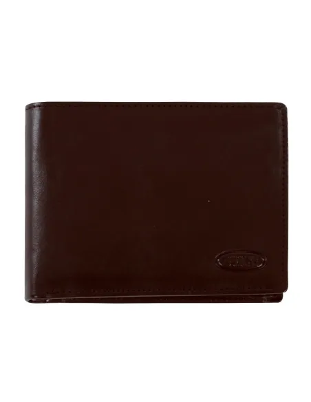 Brics Monte Rosa men's wallets with credit card slots dark brown
