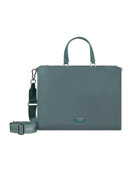 Samsonite BE-HER Einkaufstasche mit 15,6"-PC-Halterung petrol-grau