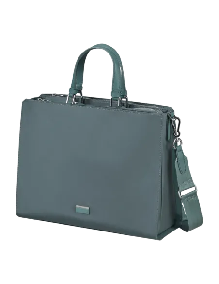 Samsonite BE-HER Shopping bag with 15.6" PC holder petrol grey