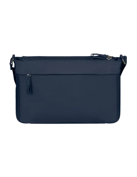 Samsonite Move Umhängetasche mit drei Reißverschlussfächern blau