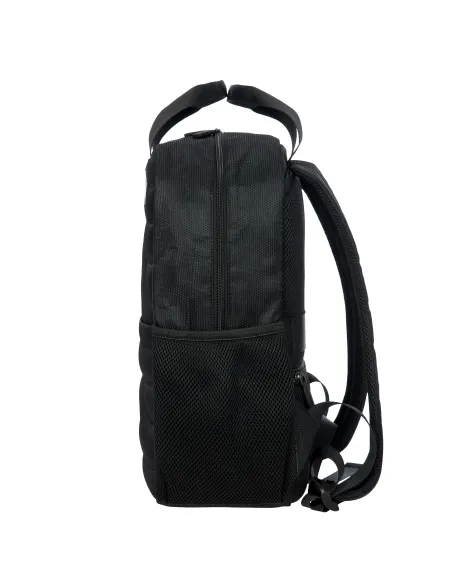 Zaino con porta computer con doppio manico Brics BY nero