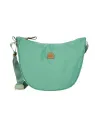 Brics Small shoulder bag in recycled nylon sage green