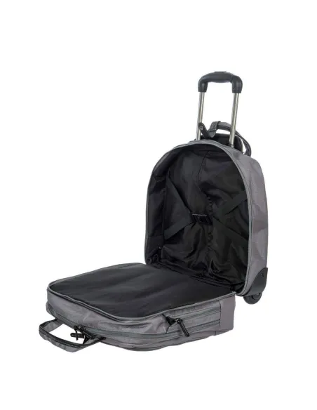 Brics Siena laptop briefcase with wheels grey