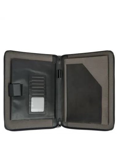 Notepad holder Bric's Monza grey