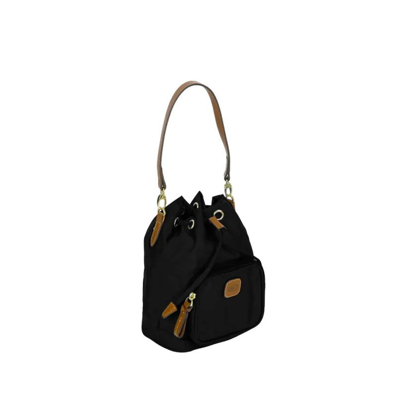 Borsa a secchiello Brics X-Collection nera 2