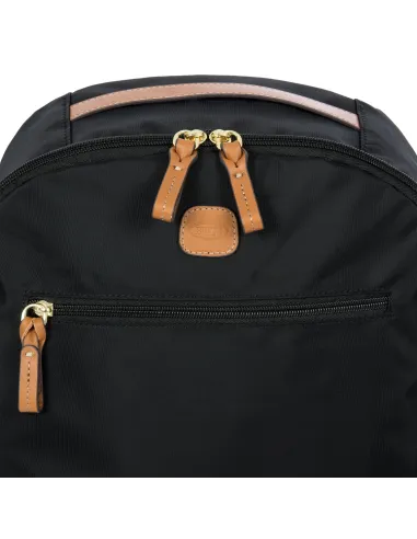 Zainetto Brics X-collection nero-cuoio