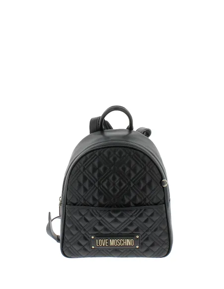 Love Moschino quilted women's backpack black