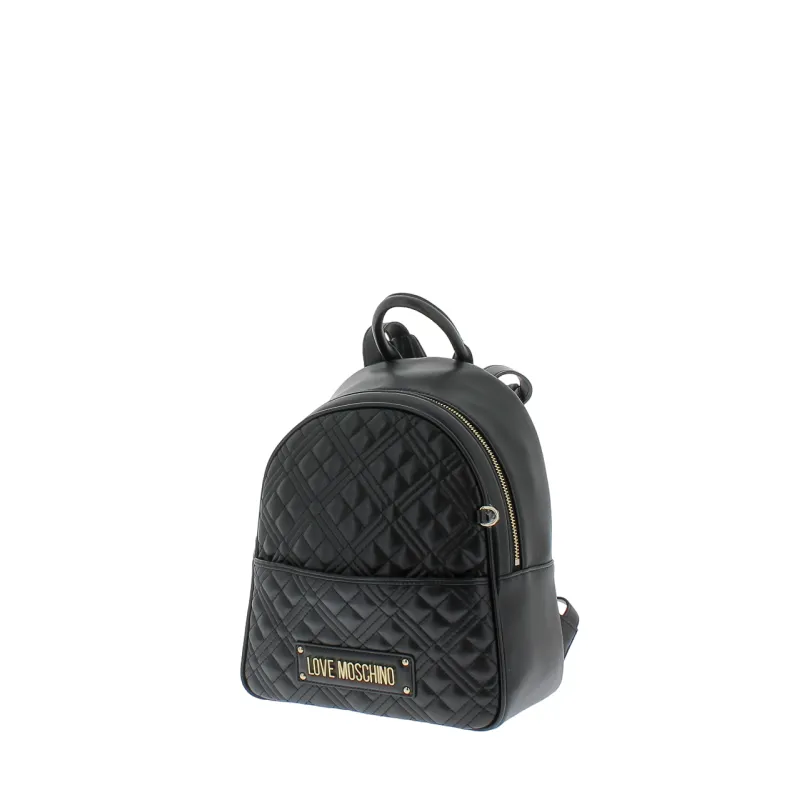 Love Moschino gesteppter Damen-Rucksack schwarz 2