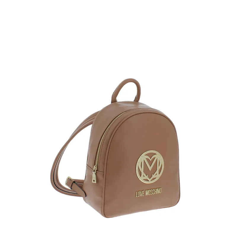 Love Moschino Damen-Rucksack mit Metall-Logo auf der... 2