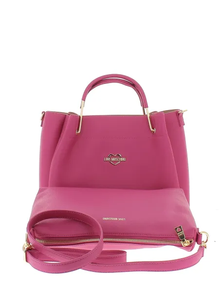 Love Moschino Handbag with removable clutch