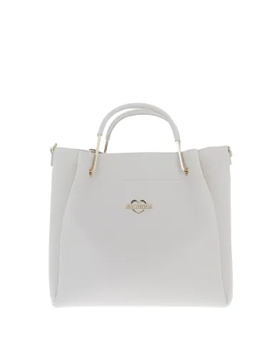 Borsa a mano Love Moschino avorio