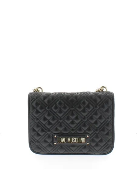 Love Moschino quilted shoulder bag, black