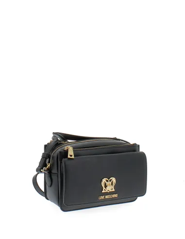 Borsa a tracolla con tasca frontale...