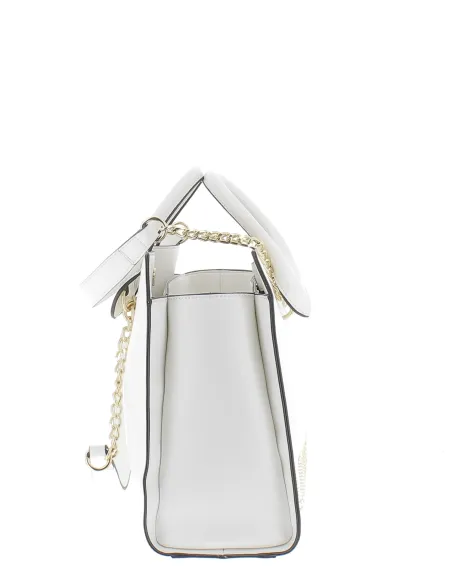 Borsa donna a mano Love Moschino bianco