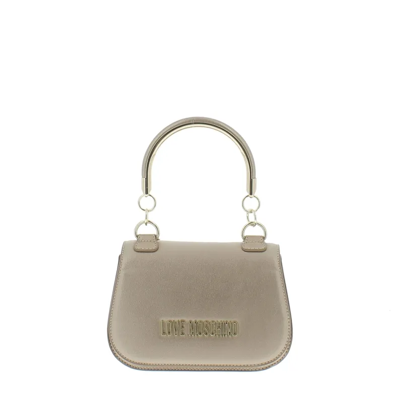 Borsa donna piccola con un manico in metallo Love...
