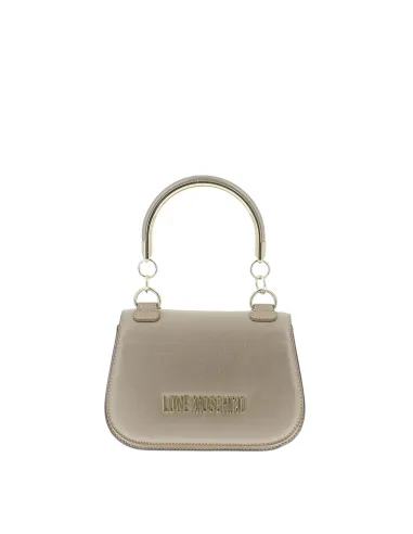 Love moschino classic logo top handle bag online
