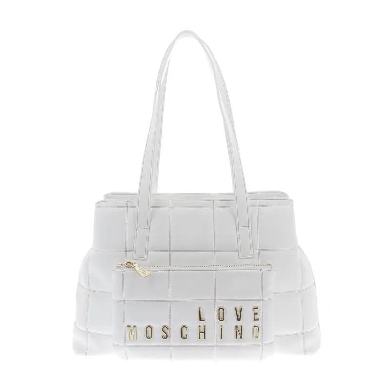 Borsa bianca love moschino store
