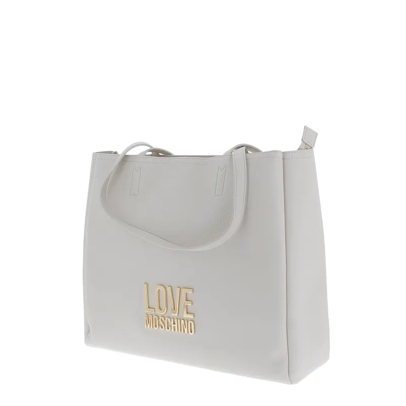 Love Moschino Einkaufstasche mit Reißverschluss. 2