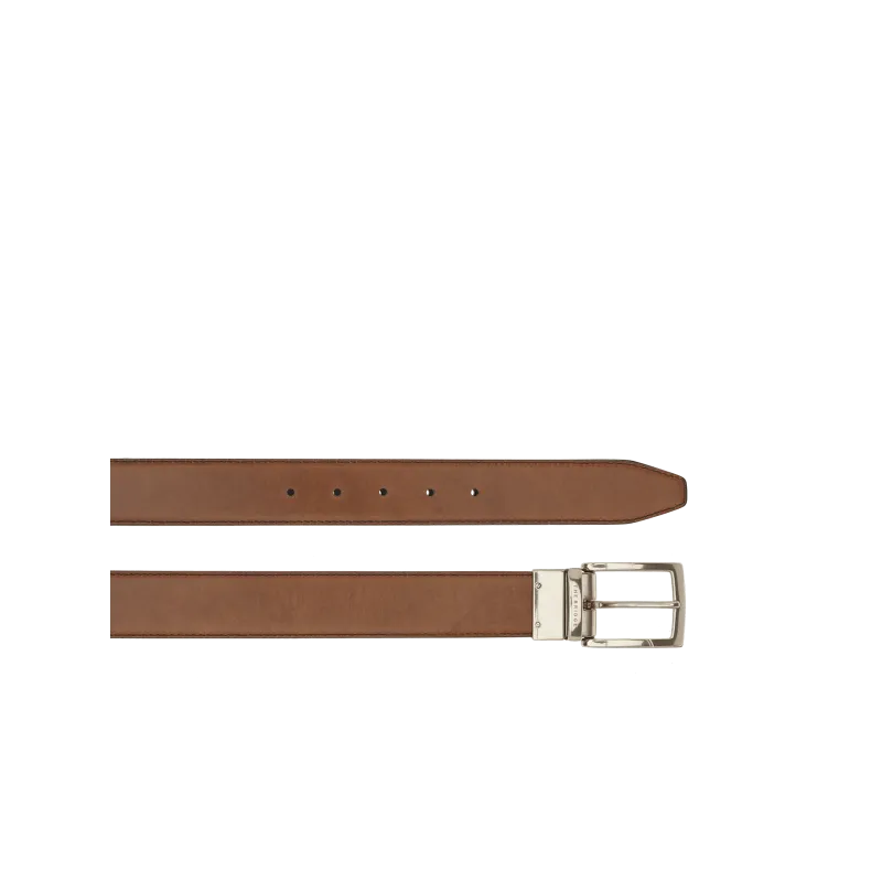 Reversibler Gürtel The Bridge Schwarz-Leder 2