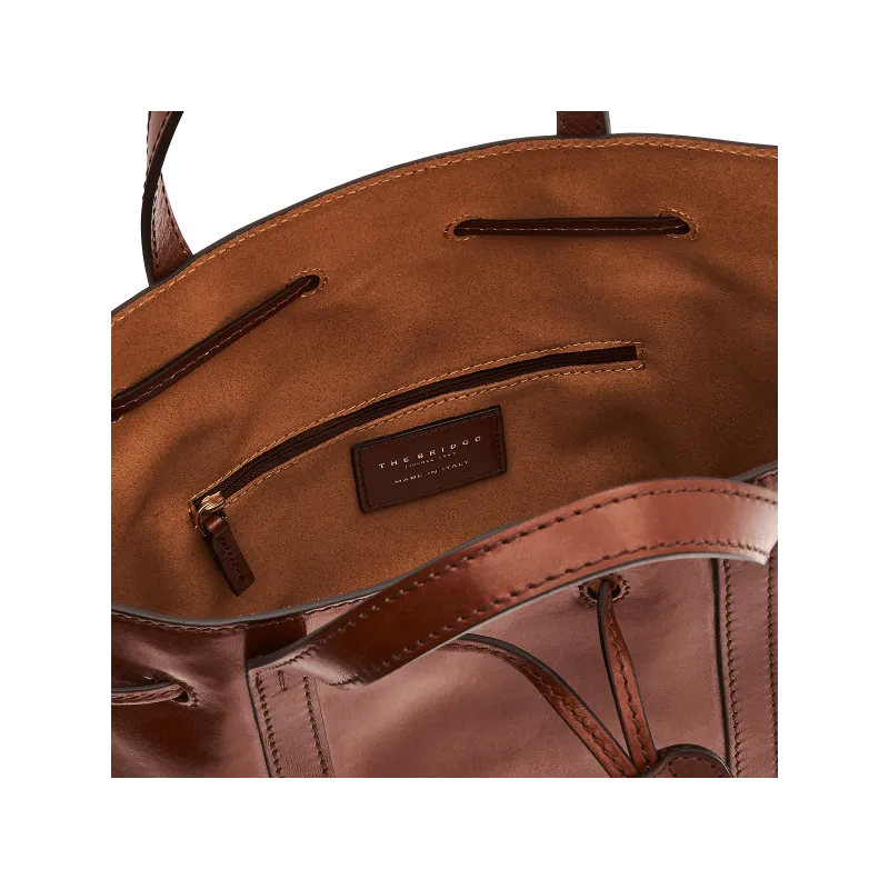 The Bridge Vittoria Bucket bag brown 2