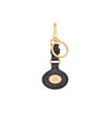 The Bridge Duccio key ring with carabiner, black